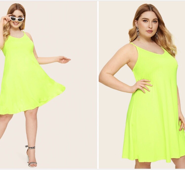 yellow dress size 24